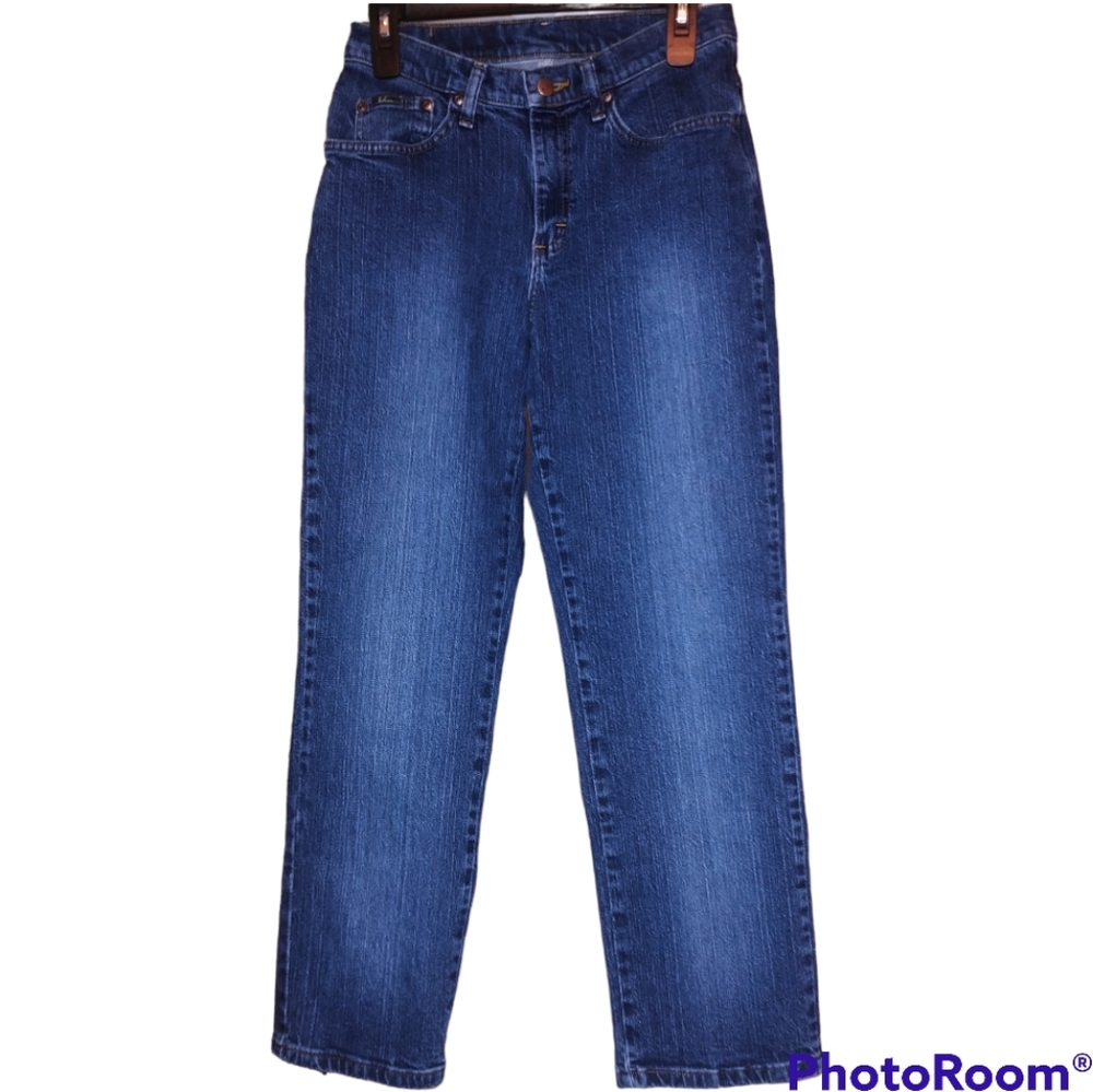 Bleu High Rise Jeans - Picture 2 of 8